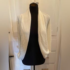 Pixley for Stitch Fix Abriella Waffle Knit Open Cardigan